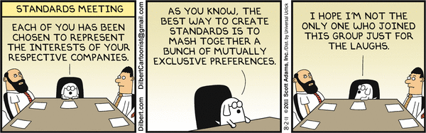 Dilbert on Standards