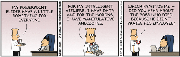 Dilbert on PowerPoint